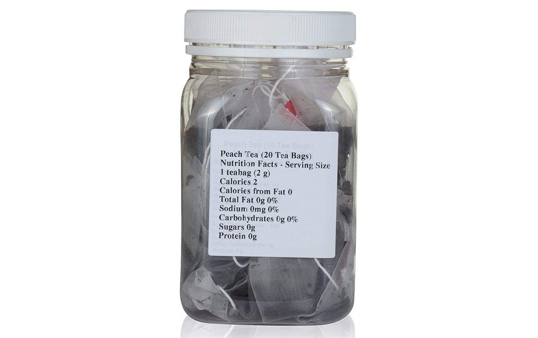 Teesta Valley Tea Peach hand picked tea    Jar  41 grams